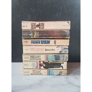 Vintage Historical Fiction Paperback Book Lot